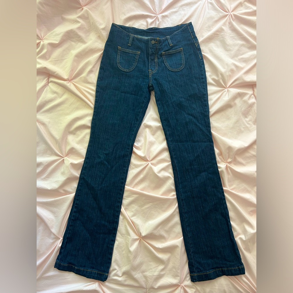 Brandy Melville low rise flare jeans